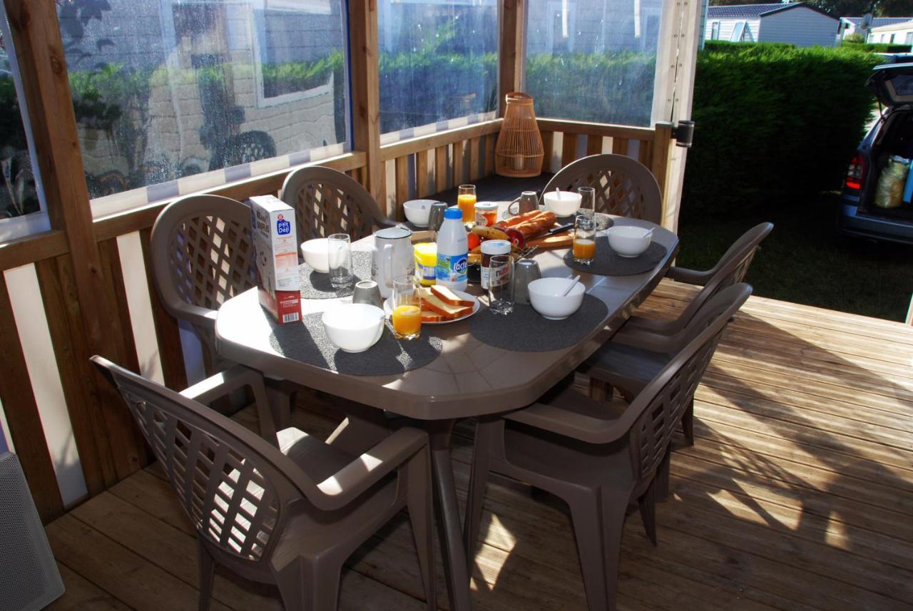 Mobilhome 2Ch Climatise-Terrasse Fermee-4 Velos-Camping 4 Etoiles Les Charmettes 레 마트 외부 사진