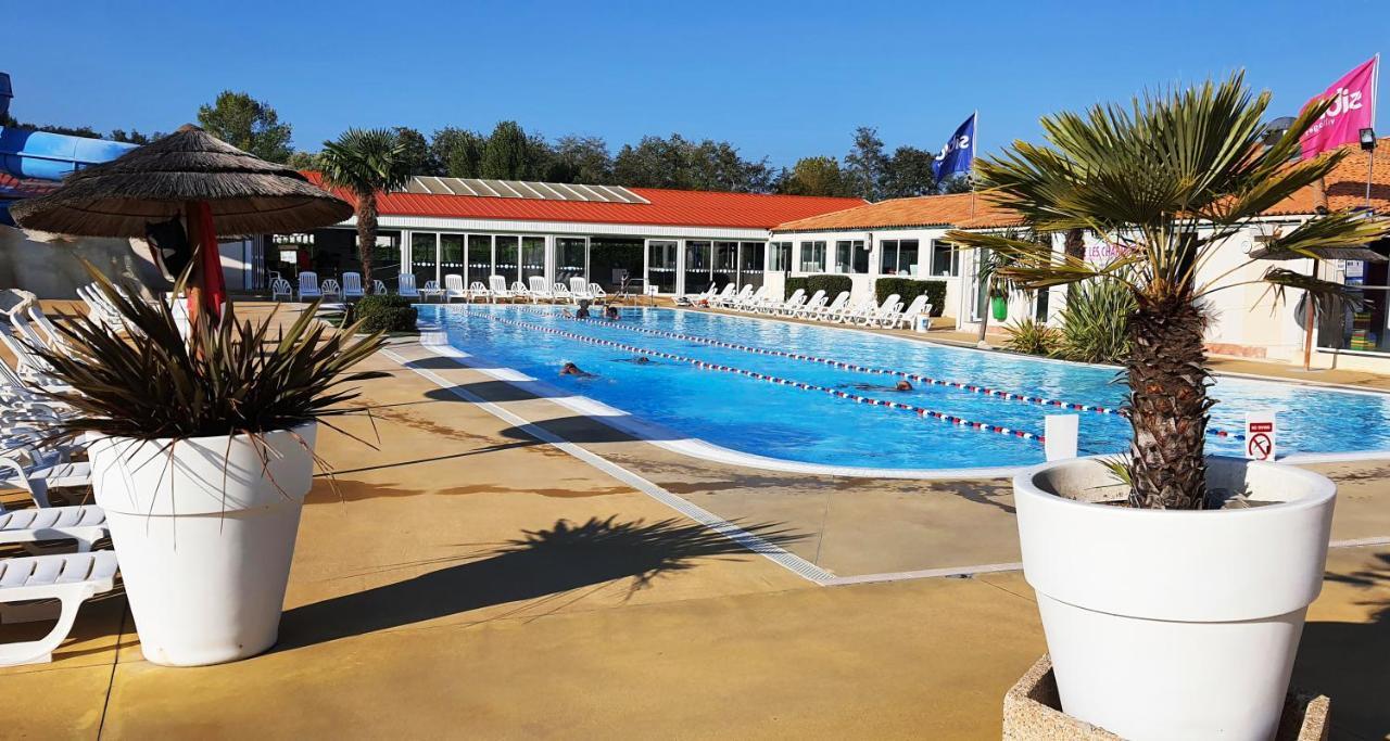 Mobilhome 2Ch Climatise-Terrasse Fermee-4 Velos-Camping 4 Etoiles Les Charmettes 레 마트 외부 사진
