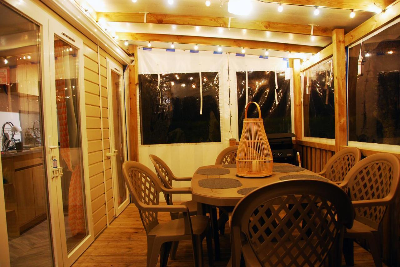 Mobilhome 2Ch Climatise-Terrasse Fermee-4 Velos-Camping 4 Etoiles Les Charmettes 레 마트 외부 사진
