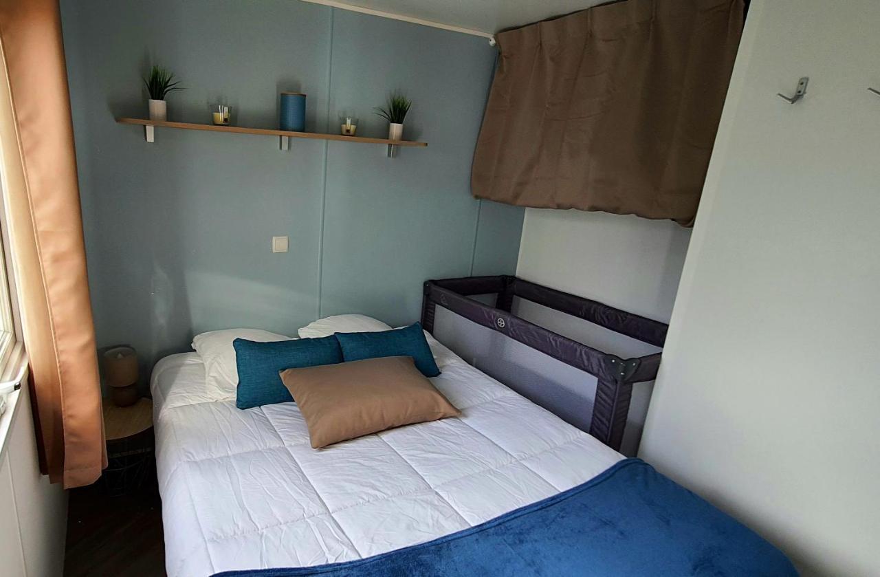Mobilhome 2Ch Climatise-Terrasse Fermee-4 Velos-Camping 4 Etoiles Les Charmettes 레 마트 외부 사진