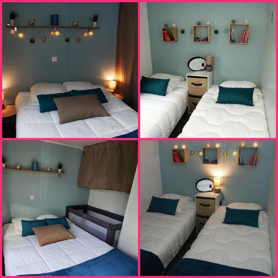 Mobilhome 2Ch Climatise-Terrasse Fermee-4 Velos-Camping 4 Etoiles Les Charmettes 레 마트 외부 사진