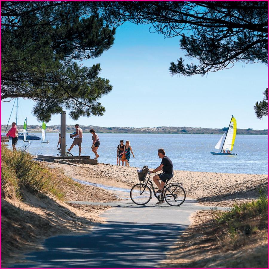 Mobilhome 2Ch Climatise-Terrasse Fermee-4 Velos-Camping 4 Etoiles Les Charmettes 레 마트 외부 사진