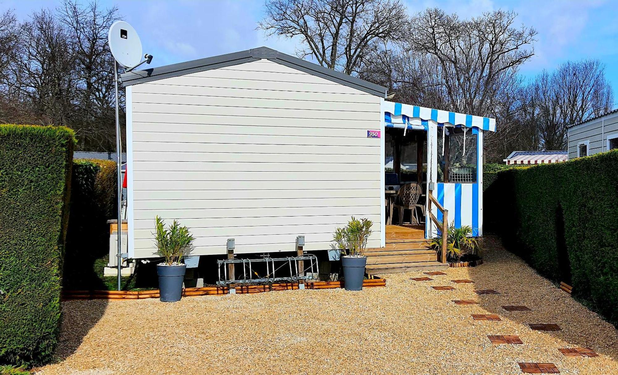 Mobilhome 2Ch Climatise-Terrasse Fermee-4 Velos-Camping 4 Etoiles Les Charmettes 레 마트 외부 사진