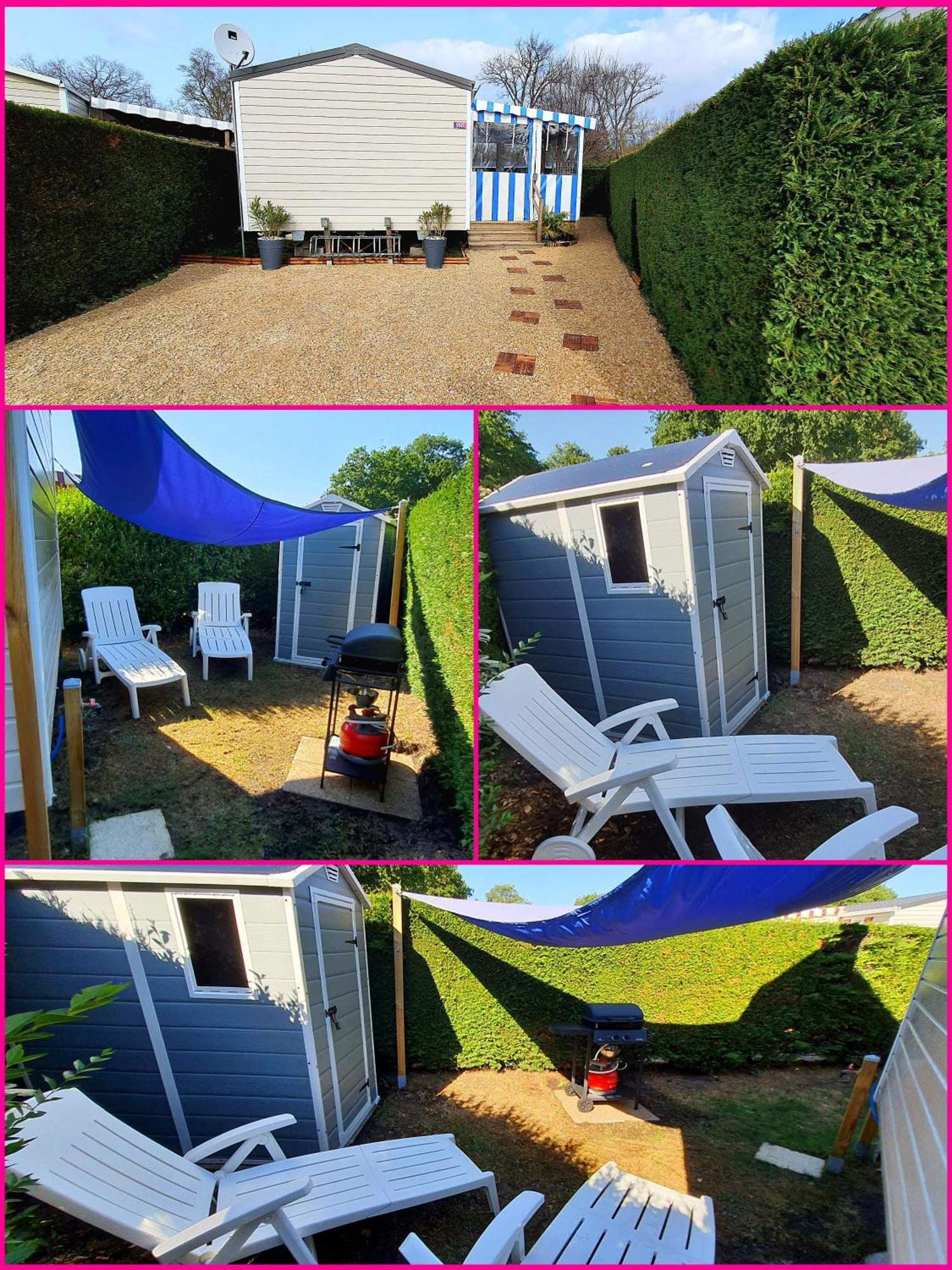 Mobilhome 2Ch Climatise-Terrasse Fermee-4 Velos-Camping 4 Etoiles Les Charmettes 레 마트 외부 사진