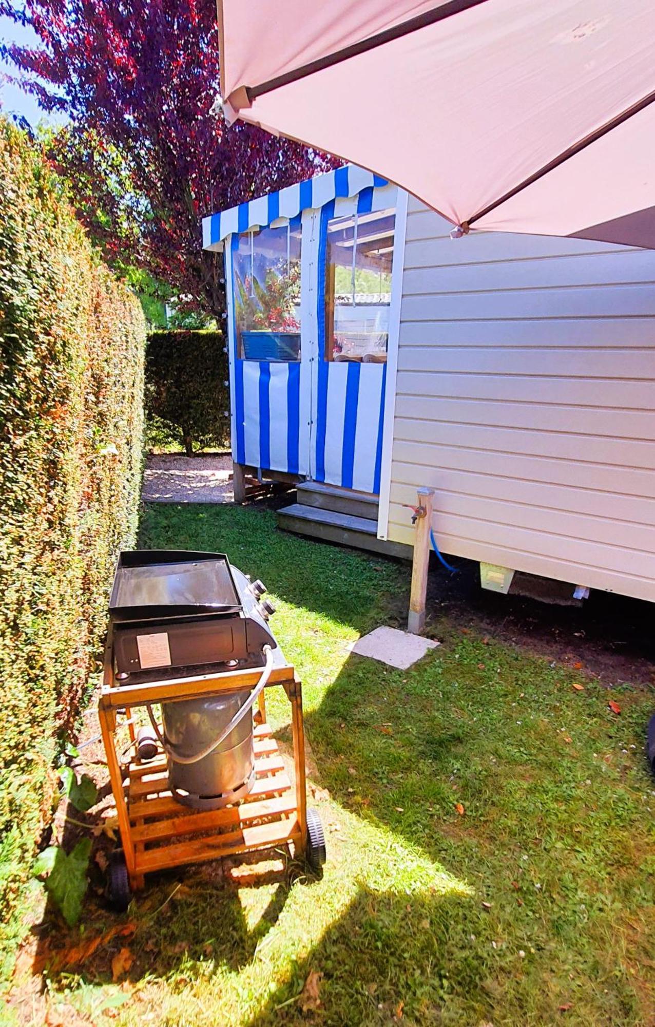Mobilhome 2Ch Climatise-Terrasse Fermee-4 Velos-Camping 4 Etoiles Les Charmettes 레 마트 외부 사진