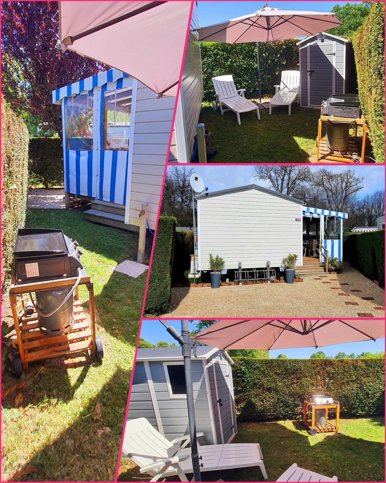 Mobilhome 2Ch Climatise-Terrasse Fermee-4 Velos-Camping 4 Etoiles Les Charmettes 레 마트 외부 사진